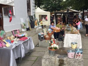 Impressionen vom 5. KunstGenuss-Markt in Cottbus